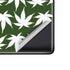 Marijuana Leaf White Pattern Pixel Skins